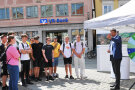 Gruppenbild auf dem Mindelheimer Marienplatz.