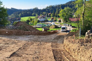 Blick in die Baustelle