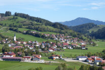 Panoramaaufnahme von Missen.