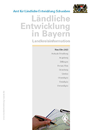 Titelseite Landkreisinformation Neu-Ulm 2023